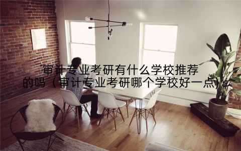 审计专业考研有什么学校推荐的吗(审计专业考研哪个学校好一点)
