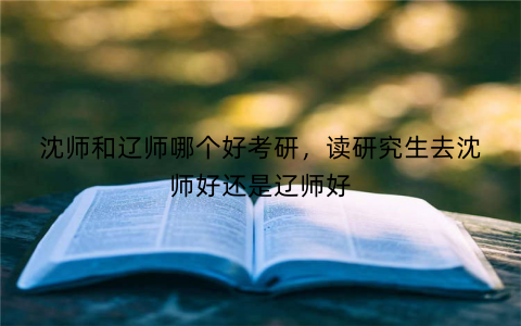 沈师和辽师哪个好考研,读研究生去沈师好还是辽师好